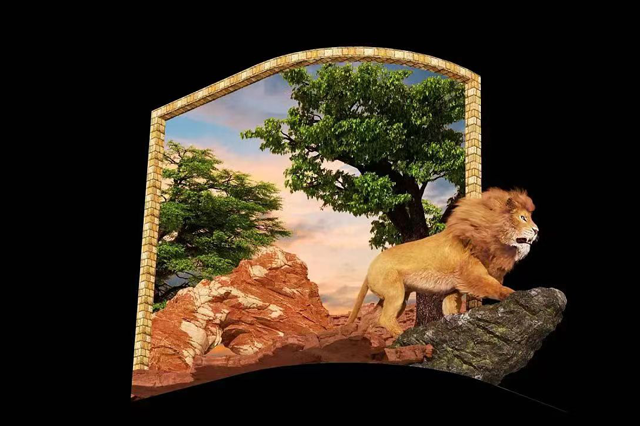 獅子王裸眼3D動(dòng)畫效果及制作展示