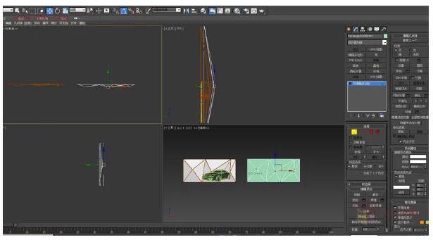 在三視圖窗口把點(diǎn)調(diào)到合適的位置