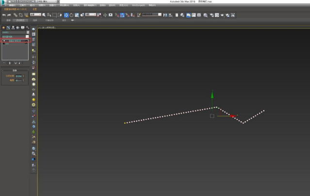 步驟二:把樣條線均勻加點