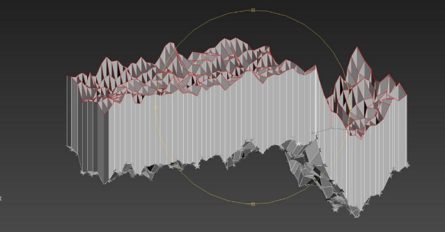 步驟十一:拖拽出高度
