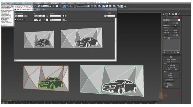 10.最后把車線條，給輪廓