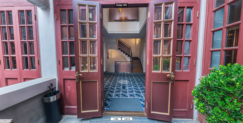 Le Cercle進入畫面 全景視圖