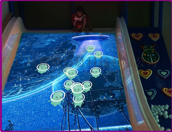 互動滑梯,多媒體制作