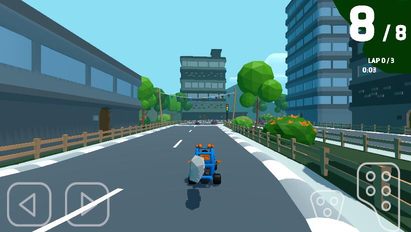 webgl網(wǎng)頁(yè)端賽車游戲場(chǎng)景